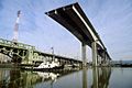 West Seattle Bridge under construction, circa 1983