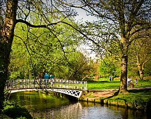 White Bridge, Morden Hall Park