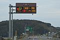 日高自動車道 日高富川IC付近