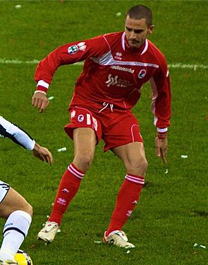 AS Bari v Juventus, 12 December 2009 - Bonucci (cropped)