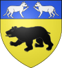 Blason ville fr Chaource (Aube)