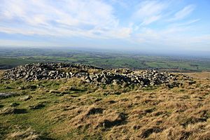 Cairn on Yes Tor - geograph.org.uk - 1575621