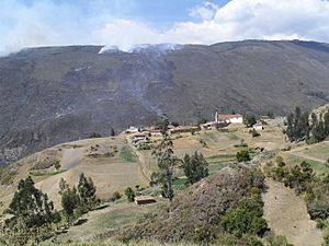 Chíquiza incendio