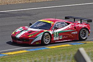 Ferrari 458 GTC AF Corse Le Mans 2012