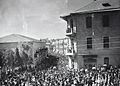 Funeral of chief rabbi A. I. Kook, Jerusalem 1935