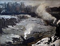 George Bellows, Pennsylvania Excavation (Smith Coll Mus Art 2010.11)