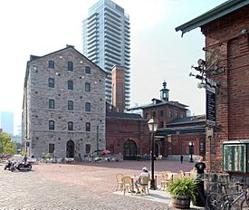 Distillery District street level