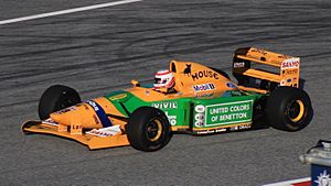 Historic F1-Cars Spielberg 2022 Benetton B192 (1)