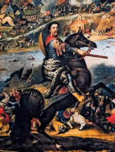 John III Sobieski in battle of Khotyn 1673