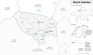 Location of Imboden District