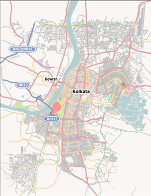 Howrah is located in Kolkata