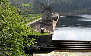 Llwyn-on reservoir dam