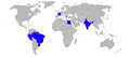 MIR-2000 User countries