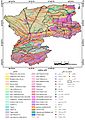 Map of mines of Bamian Province