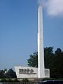 Obelisk to Red Army soldiers who liberated Ekaterinodar city in 1920