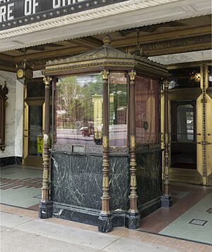 Ohio Theatre booth