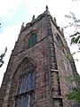 Penkridge St Michael - West window exterior