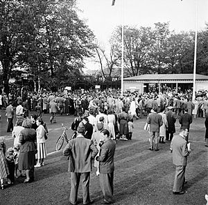 Råå - Helsingborgs IF allsvenskt toppderby 1950