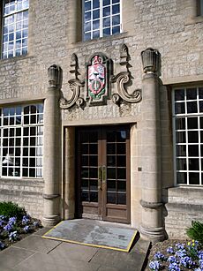 St Anne's College entrance