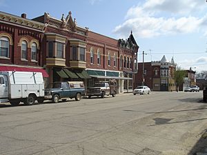 Downtown Stockton, including the W.E. White Building (near corner)