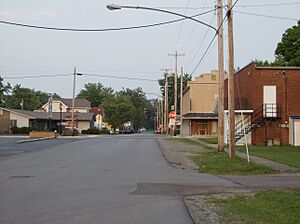 Street in Lakeview, Ohio