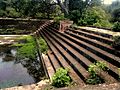 Tilla Jogyan pond stairs