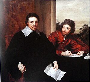 Van dyck thomas wentworth earl of strafford with sir philip mainwaring 1639-40