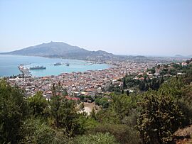 View of Zakynthos city