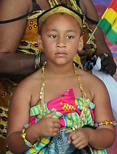 Akan girl dancing