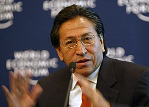 Alejandro Toledo DAVOS2003