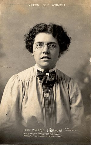 Alison Neilans, Women's Freedom League