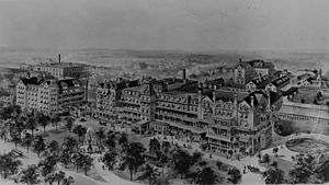 Battle Creek Sanitarium before fire