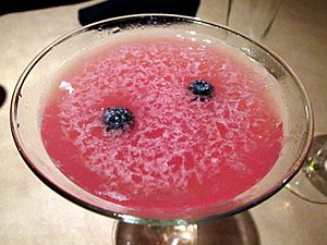 Blueberry Martini