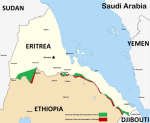 Eritrean–Ethiopian War Map 1998.png