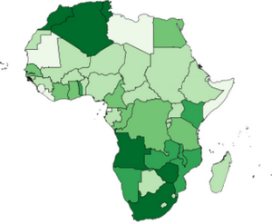 European settlement in Africa map1962