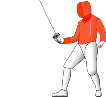 Fencing saber valid surfaces