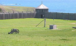 Fort Ross inside