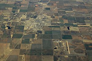 Aerial view of Frederick