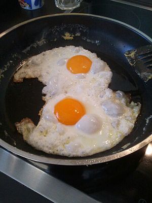 Fried eggs