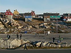 Greenland 4, Ilulissat, soccer field