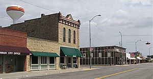 Main Street in Inman (2012)