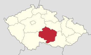 Kraj Vysocina in Czech Republic.svg