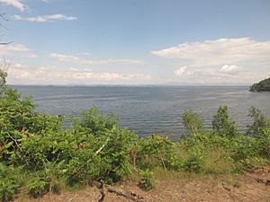 Lake Champlain near Port Kent 2017