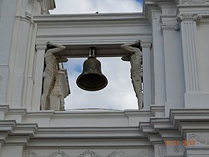 Leon (Nicaragua), the cathedral (datail)