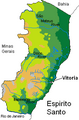 Map of Espirito Santo Geography