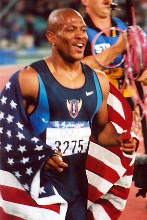 Maurice Greene, Sydney2000.jpg