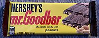 Mr. Goodbar candy packaging