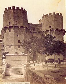 Porta de Serrans, València 1870, J. Laurent