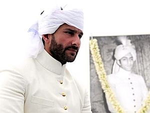 Saif at pagri ceremony