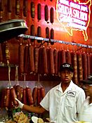 Salami at Katz's Deli